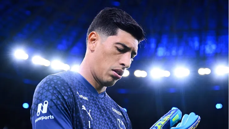 Esteban Andrada con Rayados
