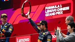 Checo Pérez logró el podio en GP de China y consigue una histórica marca