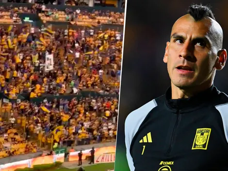 Video: el homenaje de la afición de Tigres a Nahuel Guzmán
