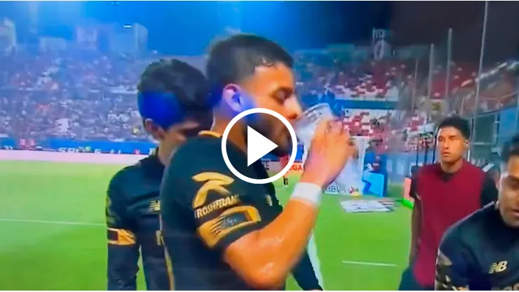 La celebración de Alexis Vega