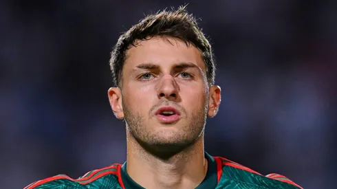 Santi Giménez con la Selección Mexicana