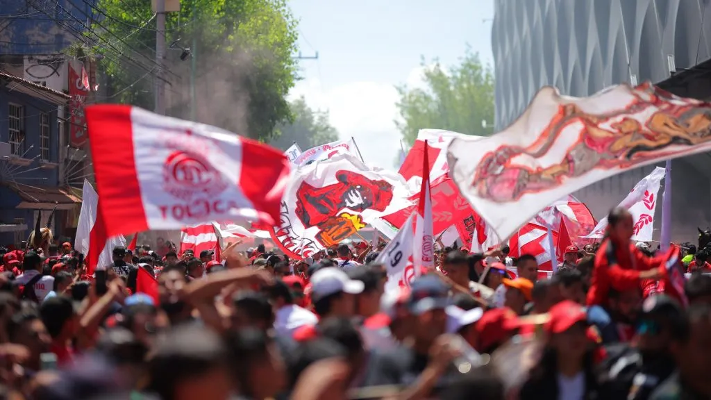 La fiesta de siempre de los aficionados en las calles de Toluca [Foto: Getty]