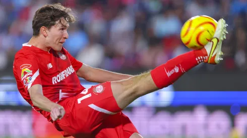 Marcel Ruiz no podrá jugar ante San Luis.