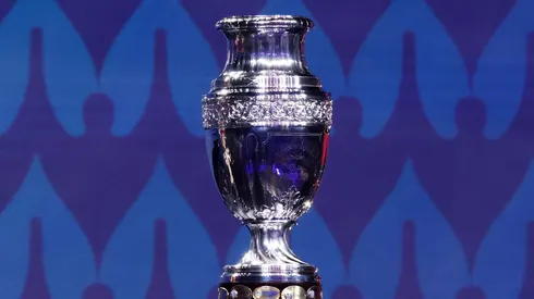 El trofeo de la Copa América