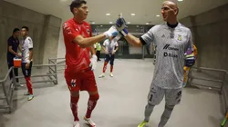 Esteban Andrada le responde a Nahuel Guzmán