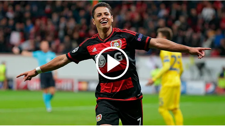 Chicharito Hernández envió un video para felicitar al Bayer Leverkusen