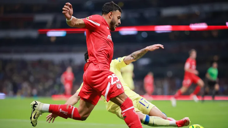 Alexis Vega, el mejor de Toluca ante el América.
