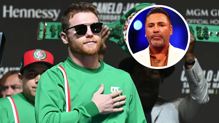 Óscar de la Hoya no dudó en arremeter contra Canelo Álvarez.