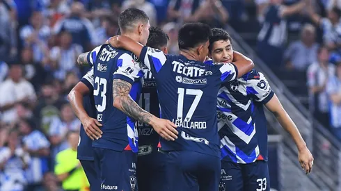 RECORD DATE NOT STATED Concacaf Champions Cup 2024 Monterrey MEX vs FC Cincinnati USA – Round of 16 Luis Romo celebrates his goal 1-0 of Monterrey during the round of 16 second leg match between Monterrey and FC Cincinnati as part of the CONCACAF Champions Cup 2024, at BBVA Bancomer Stadium on March 14, 2024 in Monterrey, Nuevo Leon, Mexico.. MONTERREY NUEVO LEON MEXICO PUBLICATIONxNOTxINxMEXxCHNxRUS Copyright: xJONATHANxDUENASx 20240314211050_CCC_2024_R16_MTY_CIN_ROMO207