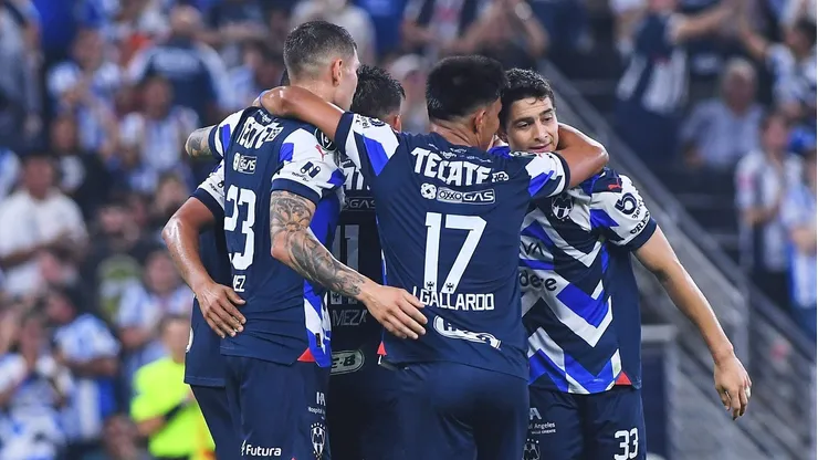 RECORD DATE NOT STATED Concacaf Champions Cup 2024 Monterrey MEX vs FC Cincinnati USA - Round of 16 Luis Romo celebrates his goal 1-0 of Monterrey during the round of 16 second leg match between Monterrey and FC Cincinnati as part of the CONCACAF Champions Cup 2024, at BBVA Bancomer Stadium on March 14, 2024 in Monterrey, Nuevo Leon, Mexico.. MONTERREY NUEVO LEON MEXICO PUBLICATIONxNOTxINxMEXxCHNxRUS Copyright: xJONATHANxDUENASx 20240314211050_CCC_2024_R16_MTY_CIN_ROMO207