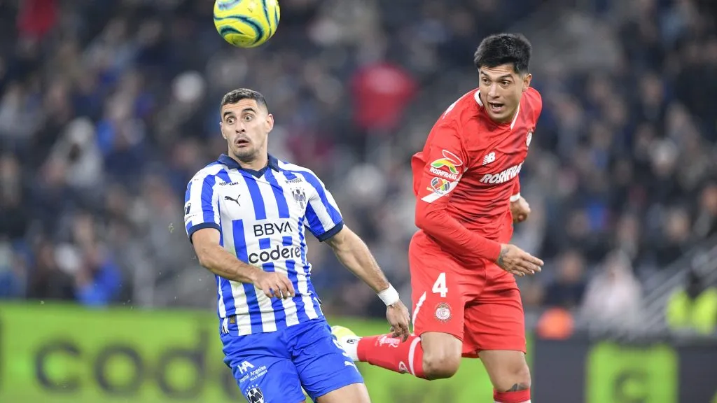 Valber Huerta en su último partido, ante Rayados [Foto: Getty Images]