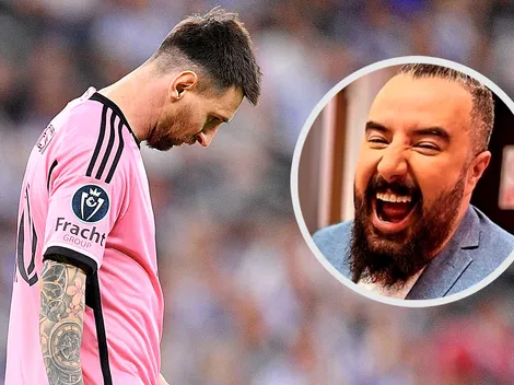 Álvaro Morales se burla de Lionel Messi tras la eliminación de Inter Miami