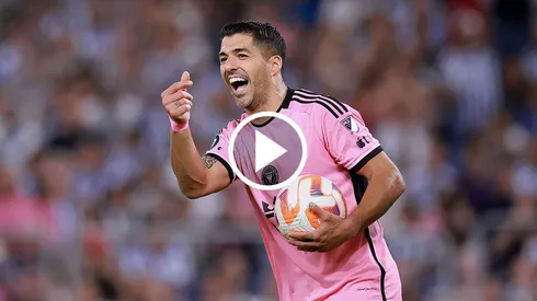 El gesto de Luis Suárez al árbitro del partido