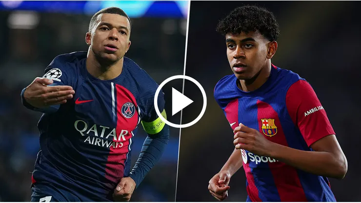 PSG vs. Barcelona, por la Champions League.