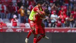 Maxi Araujo volvió a sumar minutos de acción.