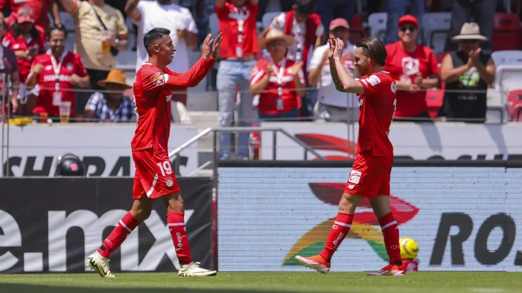 ‘Gacelo’ López festeja su gol para el 4-1 ante Atlas [Foto: Getty Images]