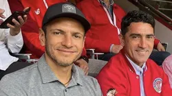 Jaime Lozano, en las gradas del Estadio Nemesio Díez.