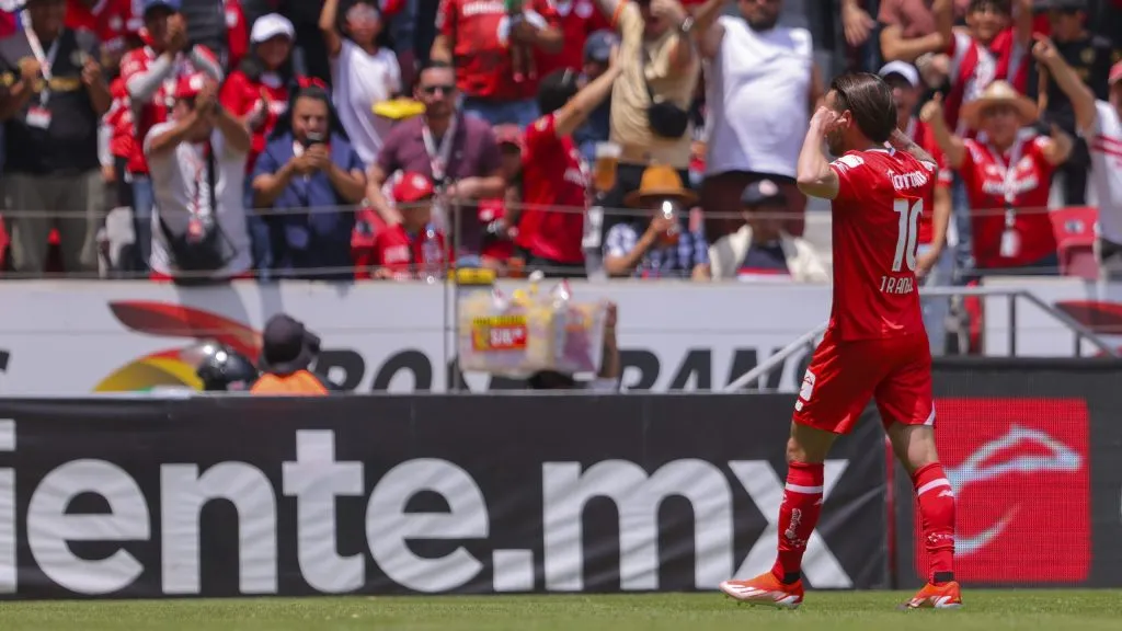 Fue todo euforia en el Nemesio Díez en la victoria que dejó a Toluca puntero [Foto: Getty]