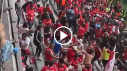 Ganó la violencia: aficionados de Toluca se pelearon en la grada tras el triunfo ante Atlas