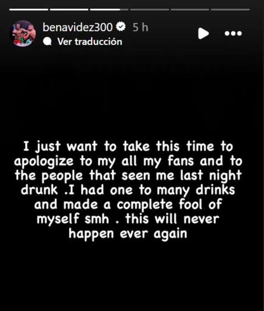 David Benavidez se disputa de sus seguidores pero no de Canelo