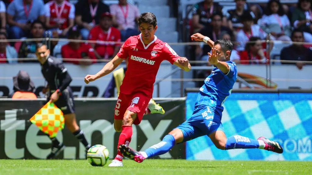 Carlos Orrantía, afianzado como titular en el once de Toluca [Foto: Getty]