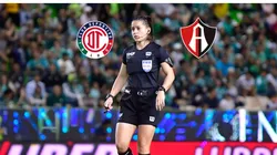 Karen Hernández es la designada para dirigir Toluca vs. Atlas de la Jornada 14