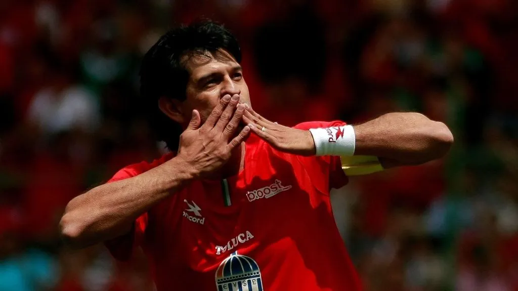 José Saturnino Cardozo, leyenda del Toluca y de la Liga MX [Foto: Toluca FC]
