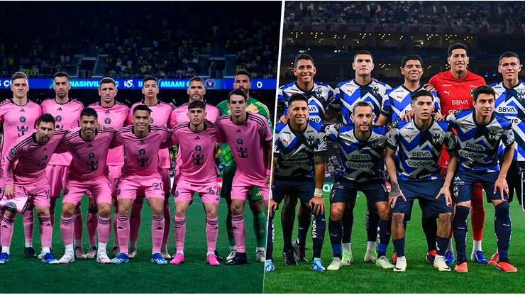 Las alineaciones de Inter Miami vs. Rayados por Concachampions 2024