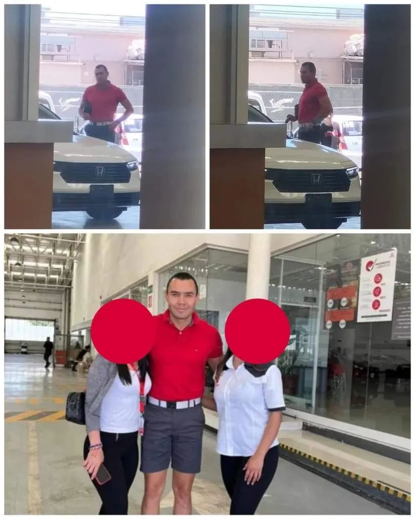 Las imágenes del Gato Ortiz que encendieron la polémica. (Captura de pantalla de Twitter)