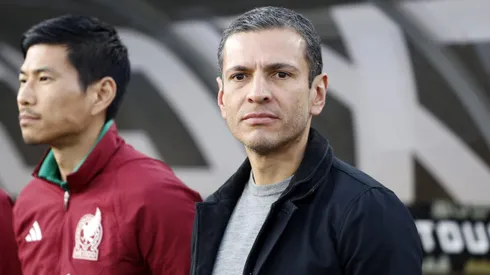 Jaime Lozano llegó a Estados Unidos para los amistosos.