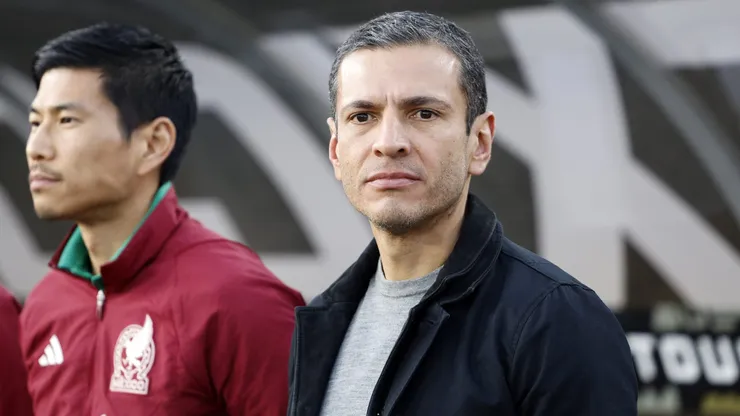 Jaime Lozano llegó a Estados Unidos para los amistosos.