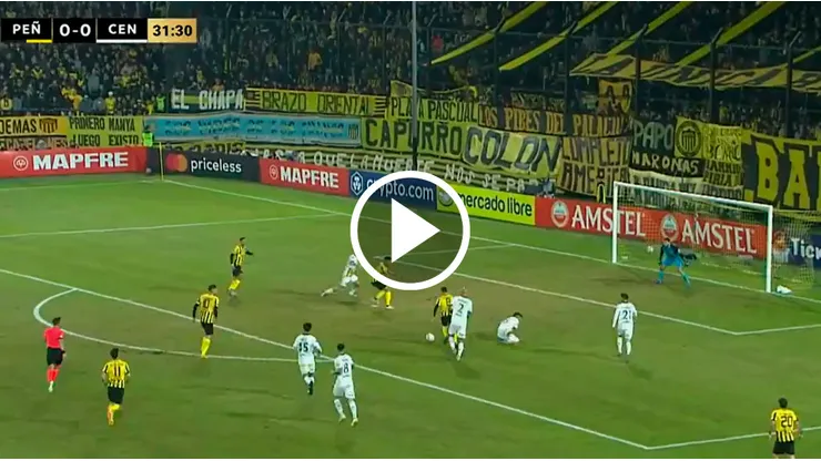 Leo Fernández convirtió un golazo en la Copa Libertadores
