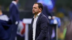 Baños no se tomó del todo bien la derrota de América en la final femenil.