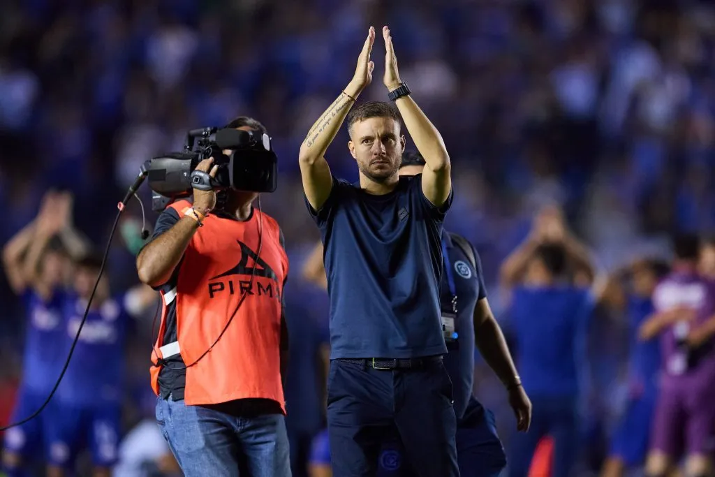 Martín Anselmi, entrenador de Cruz Azul. (Imago)
