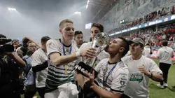 Una postal de Santos Laguna celebrando su último título de Liga.