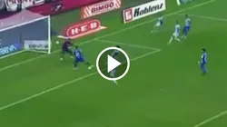 ¡De no creer! El increíble gol fallado por Brandon Vázquez para el empate de Rayados ante Cruz Azul