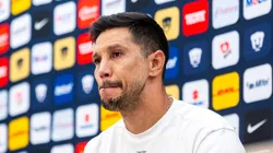 Jesús Molina en conferencia de prensa