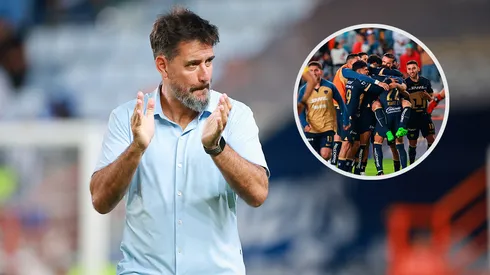 Gustavo Lema recibió la banca de sus dirigidos.