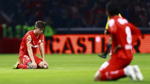 La frustración de Tomás Belmonte y Carlos Orrantía.