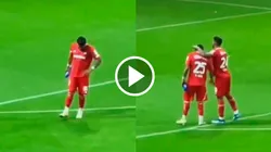 La desolación de Alexis después del juego.