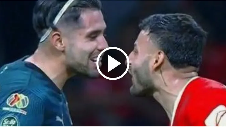 "Put* muerto": el fuerte cruce de Alexis Vega con Ricardo Marín en pleno Toluca vs. Chivas