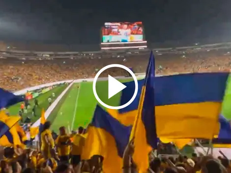 Video: así reaccionó la afición de Tigres al gol de Canales