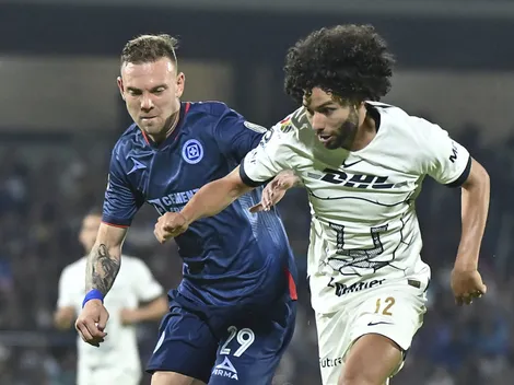 Pumas vs. Cruz Azul: las alineaciones del juego de ida