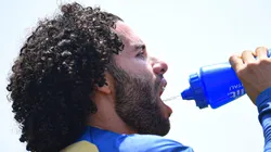 El Chino Huerta refrescó su imagen.