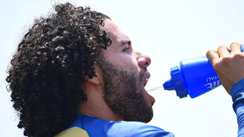 El Chino Huerta refrescó su imagen.