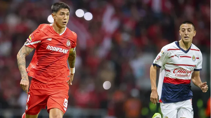Las alineaciones de Chivas y Toluca por los cuartos de final de la Liguilla.