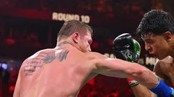 Canelo fue superior a su rival en la noche estadounidense.