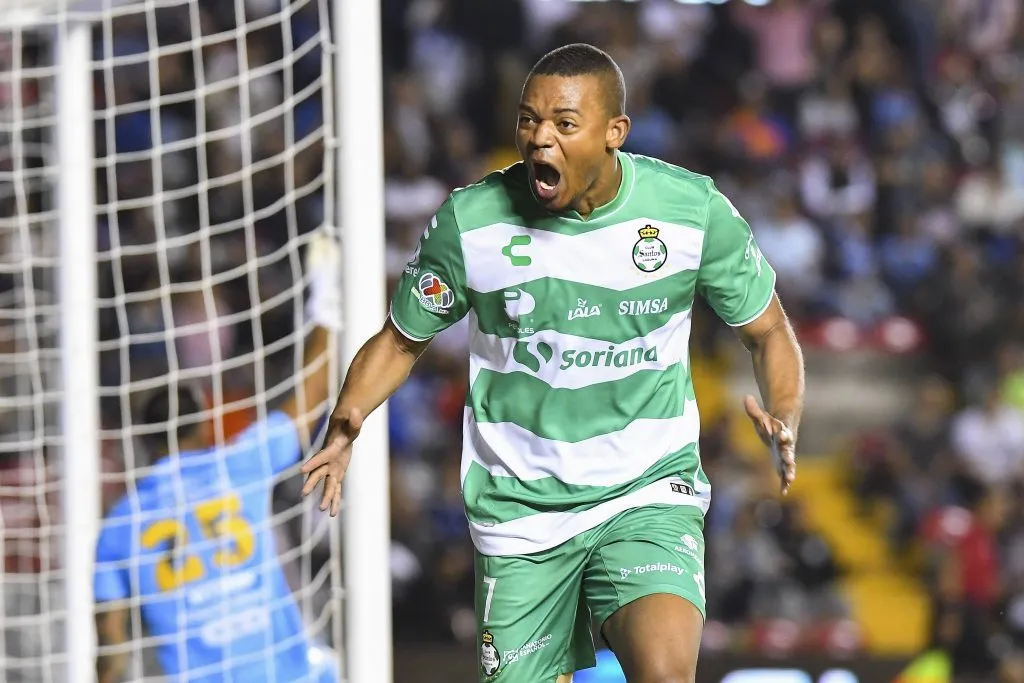 Harold Preciado en su último partido con Santos Laguna (Imago)