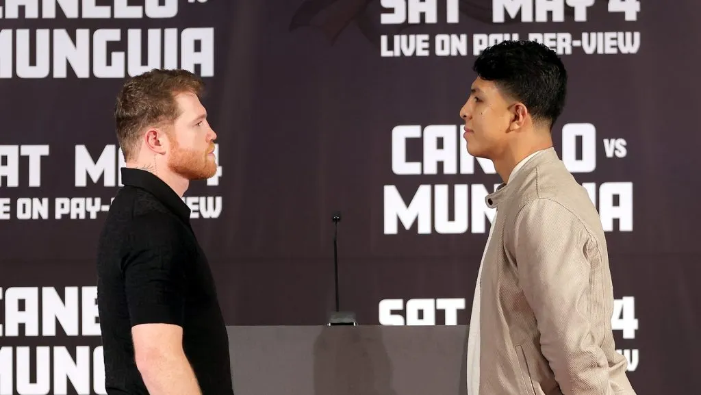 Canelo Álvarez y Jaime Munguía ya están listos para su combate (IMAGO)