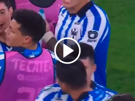 VIDEO: Maxi Meza estalla tras su expulsión y casi golpea... ¡a su propio compañero!